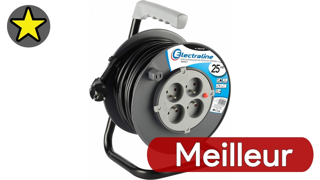 🏆 TOP 3 MEILLEUR RALLONGE ELECTRIQUE 25 METRE 2025
