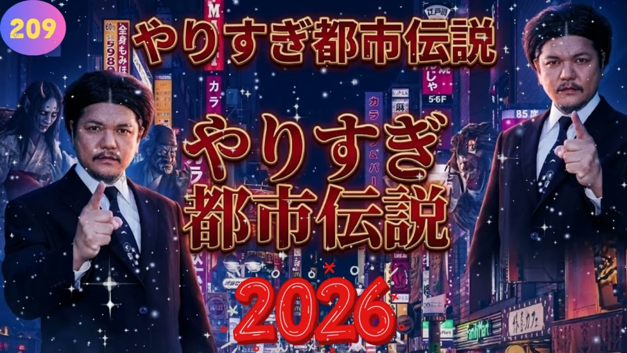 【睡眠用・作業用】Mr.都市伝説 関暁夫 2026 🌙 眠れなくなるほどのヤバい話まとめ #209 👁️ 信じるか信じないかはあなた次第