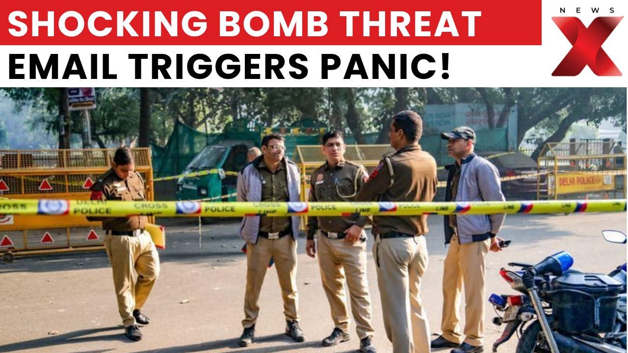 Shocking Bomb Threat Email Sends Police Rushing to Delhi Secretariat | NewsX