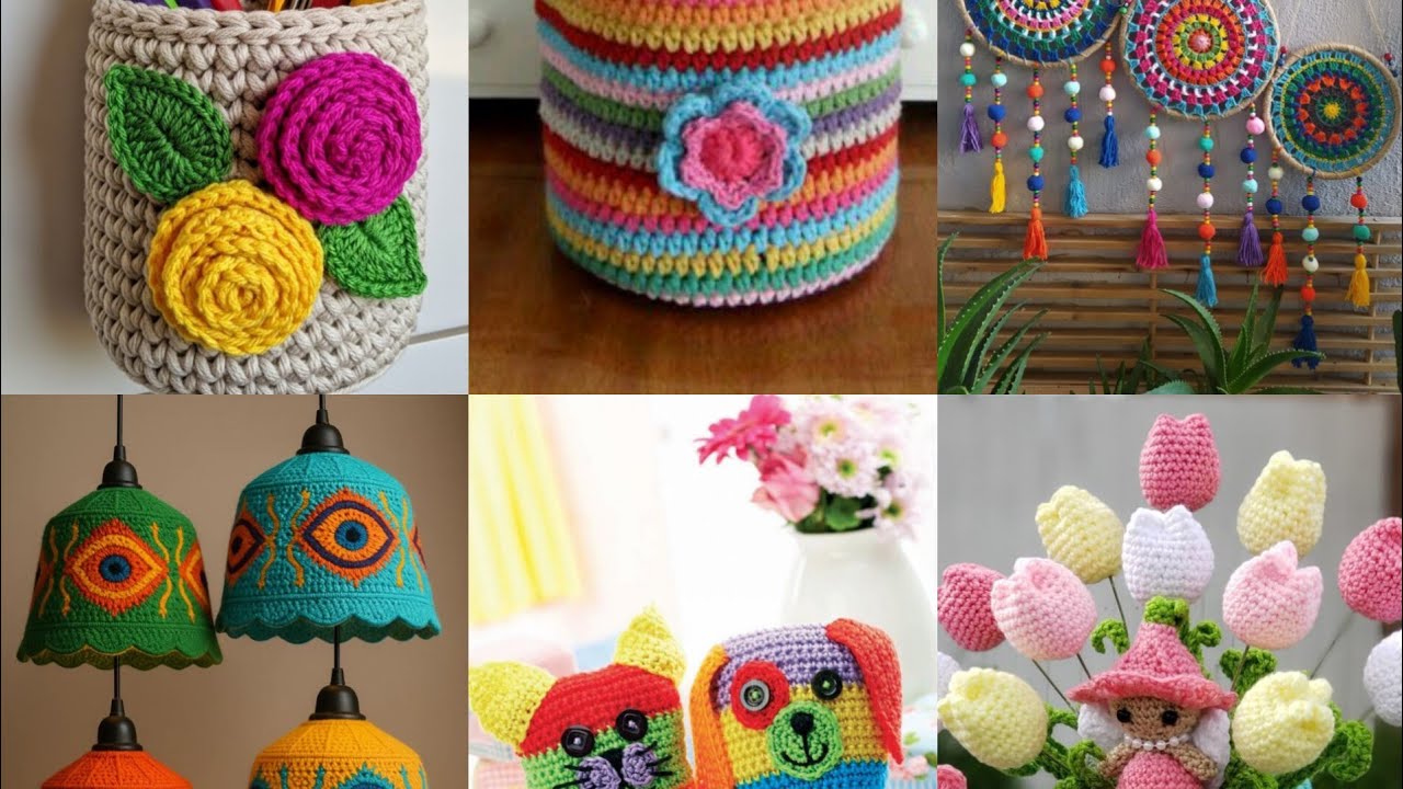 Crochet Home Decor/DIYDECOR 🧶✨
