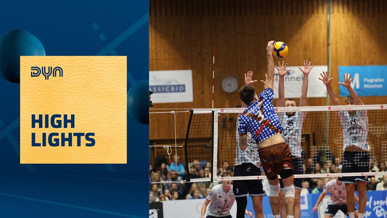 Highlights ASV Dachau vs. WWK Volleys Herrsching