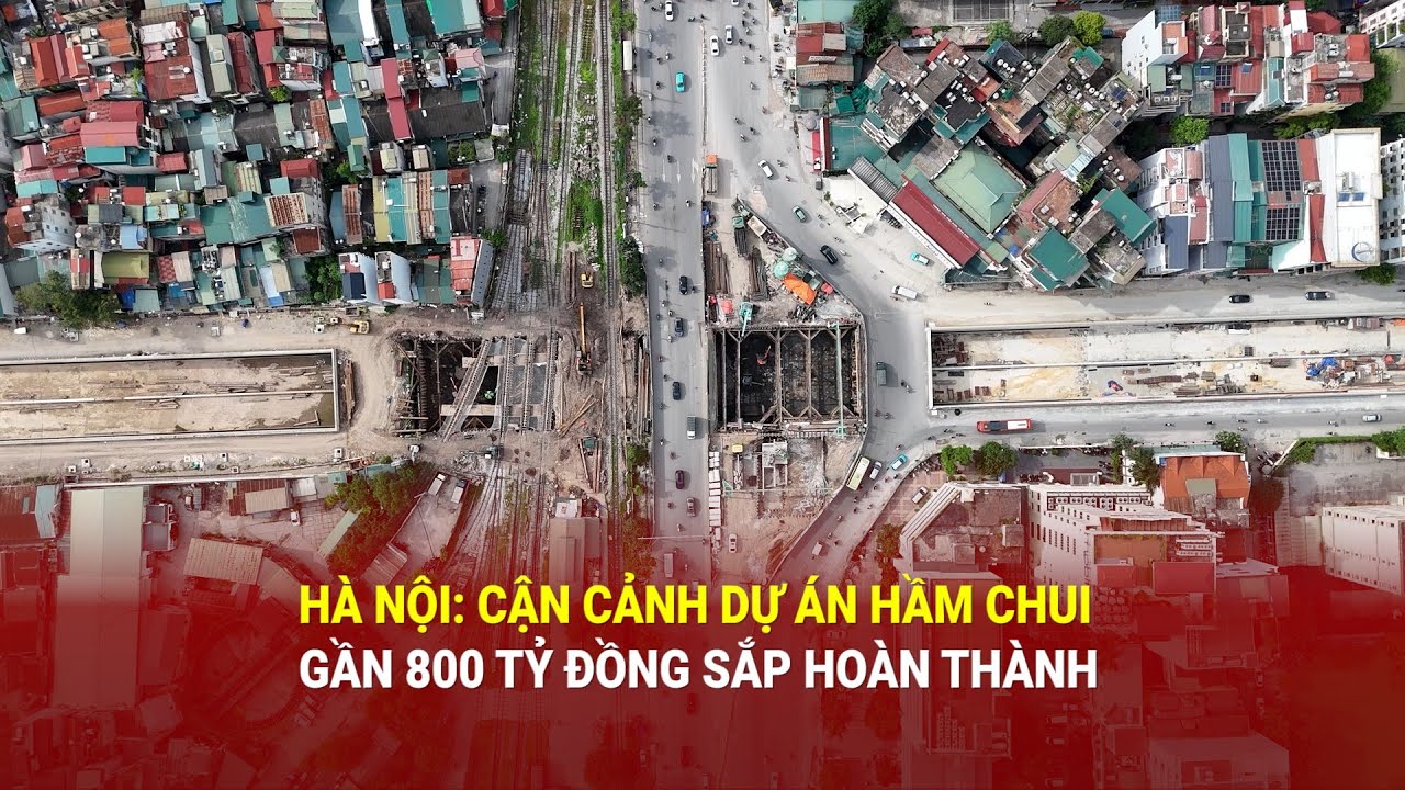 Hà Nội: Cận cảnh dự án hầm chui gần 800 tỷ đồng sắp hoàn thành | Báo Công Thương