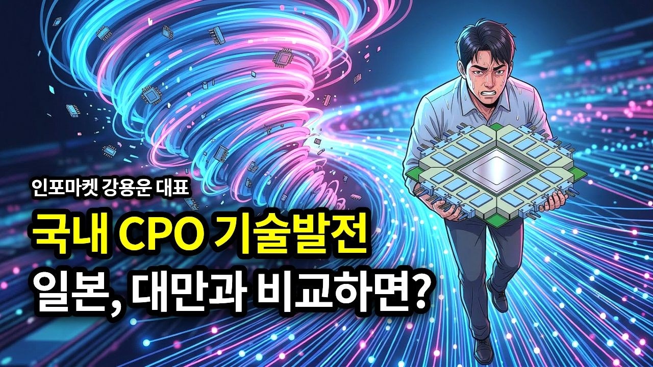 국내 CPO(실리콘포토닉스) 기술 발전 - 일본, 대만과 비교하면? | 인포마켓 강용운 대표