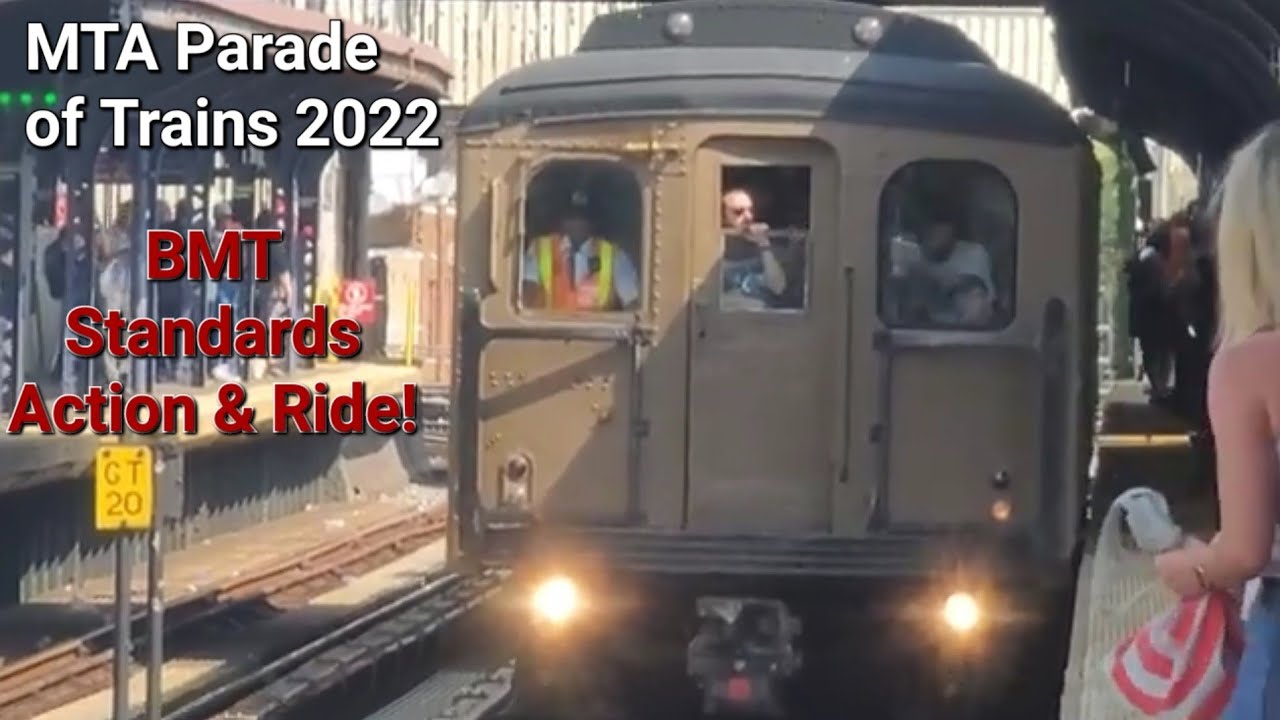 MTA Parade of Trains 2022: BMT Standards Round Trip Ride!