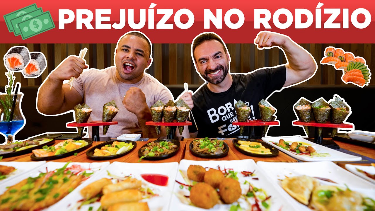 COMILÕES PROFISSIONAIS DANDO PREJUÍZO NO RODÍZIO!! [Feat. Casal Nascimento]