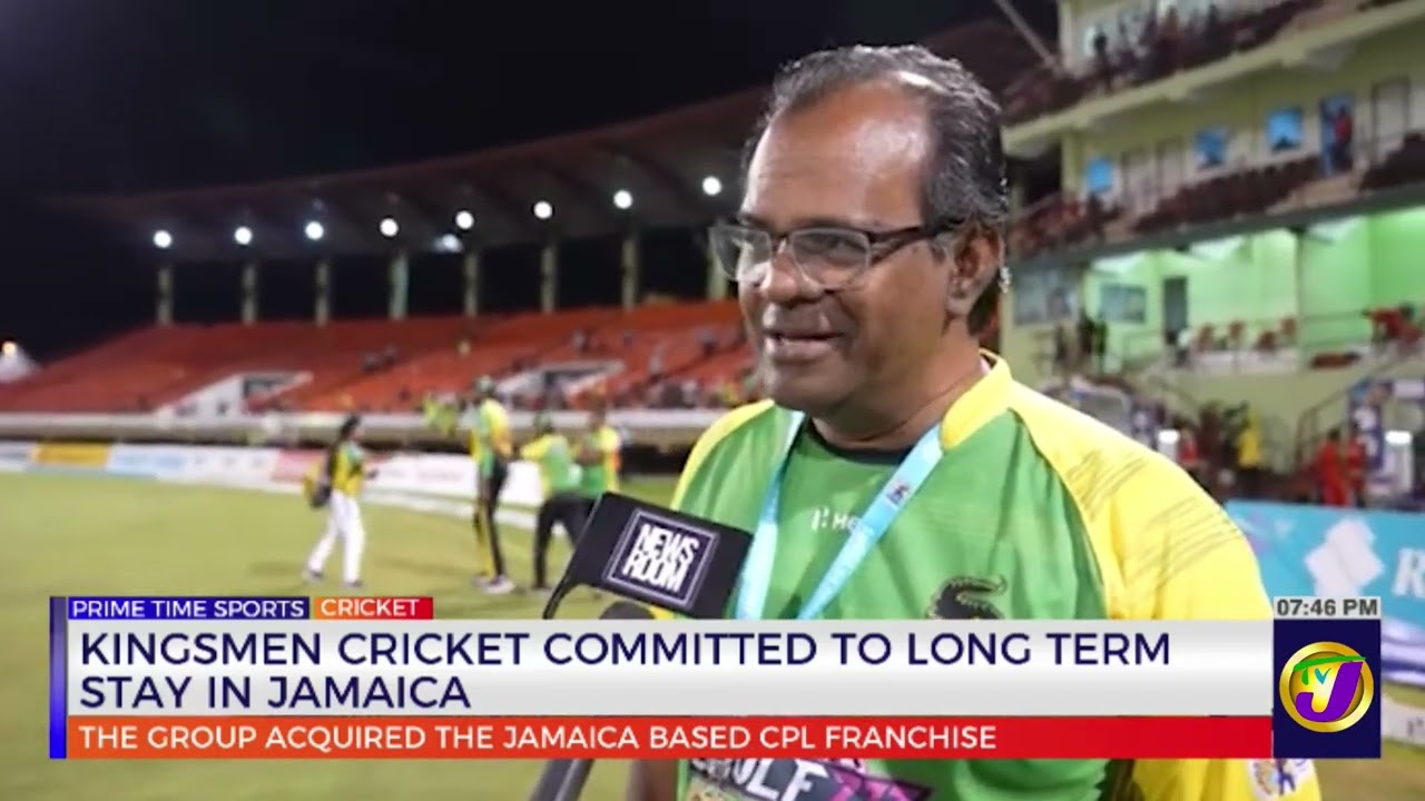 Kingsmen Cricket Committed To long Term Stay In Jamaica | TVJ Sports