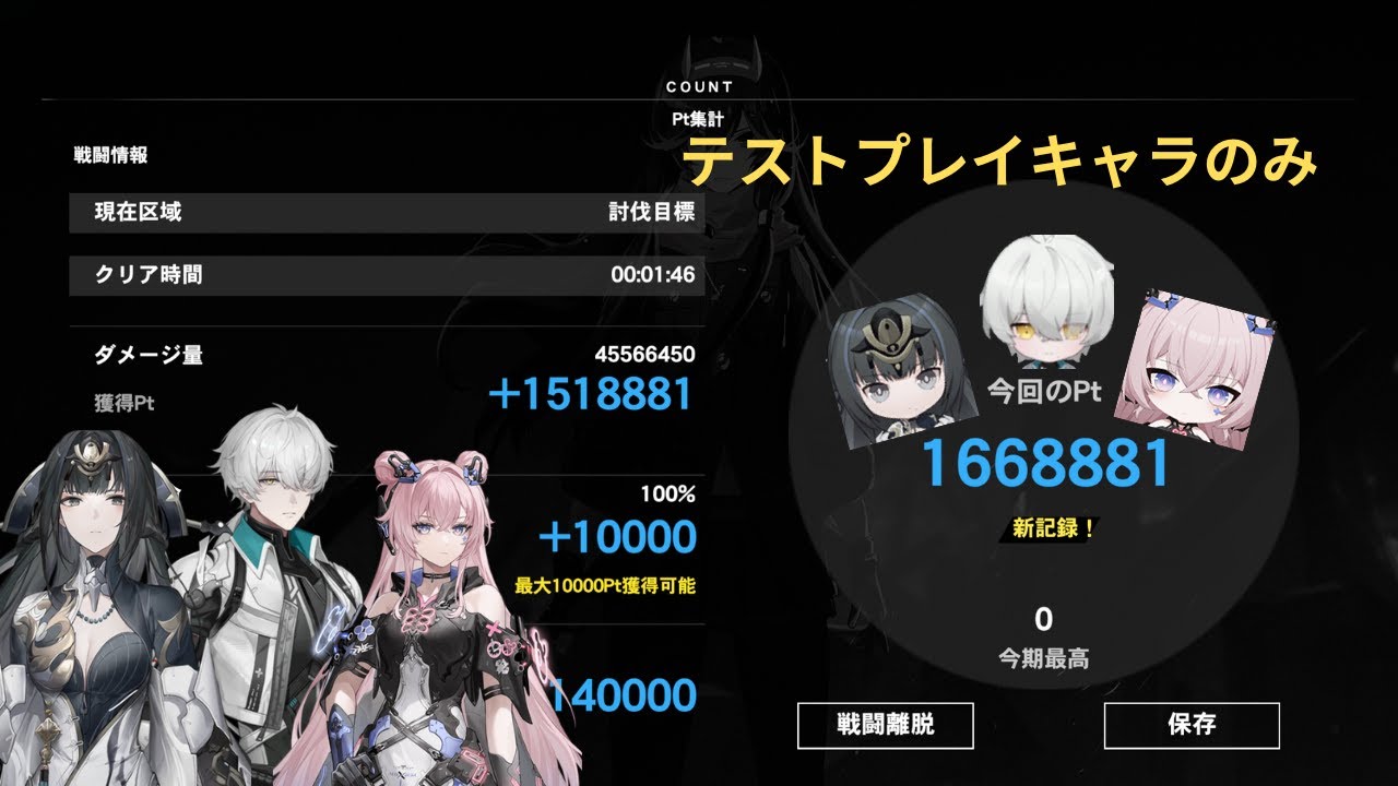 【PGR】包囲討伐テストプレイキャラのみ44