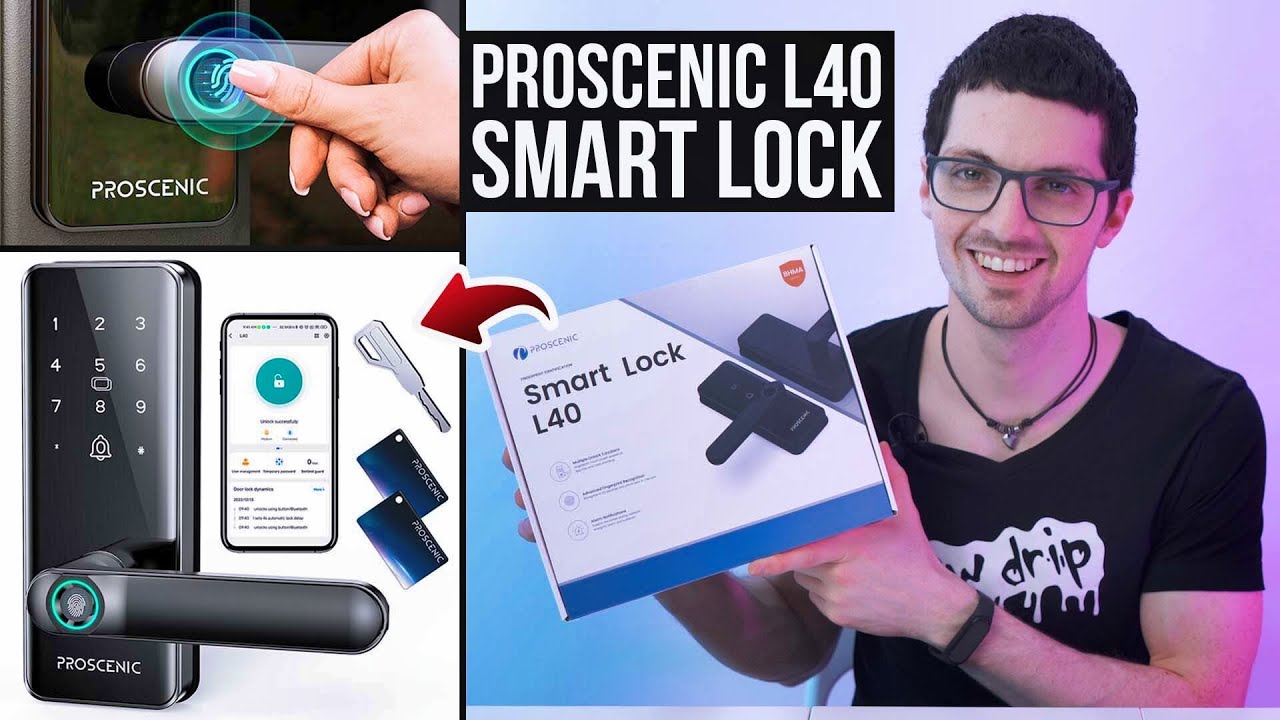 All-Round Security & Convenience! - Proscenic L40 Smart Lock Review & Test