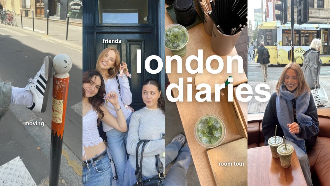 i moved to london… | room tour, friends & more