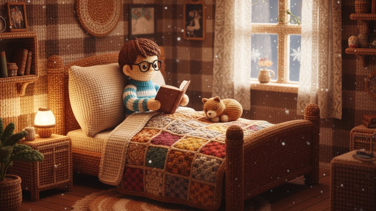 Cozy Bedtime Reading Lofi Jazz 📖 1 Hour Calm Music for Relax & Focus