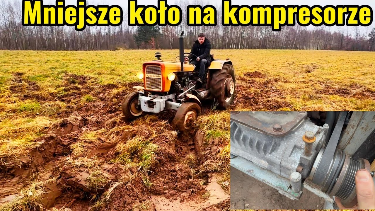 Ursus C-330 z doładowaniem! Mniejsze koło na kompresorze &ndash; czy  bez większego intercoolera coś daje🤔