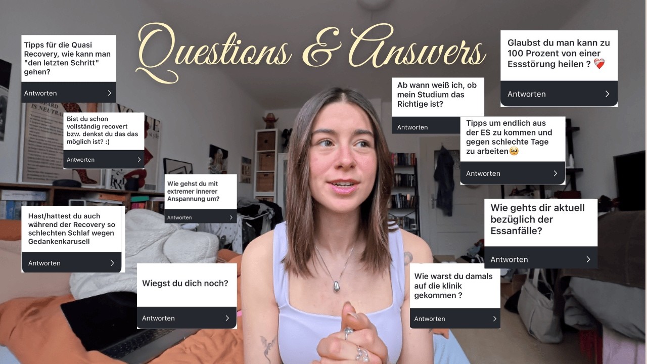 Q&A: alles zum Thema Recovery (& gaaaanz bisschen Studium haha)