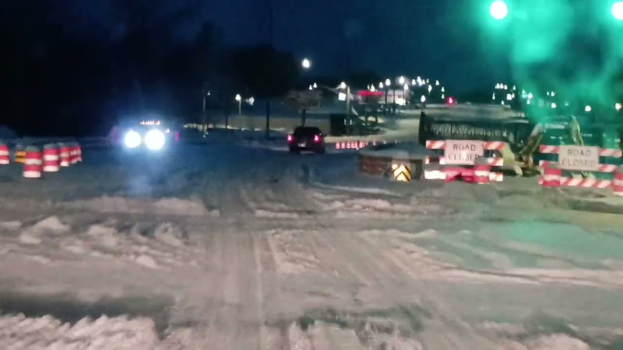 Concord NC Sunday February 1 2026 road conditions 