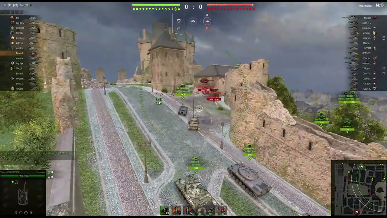 World of Tanks Charioteer - 1 morte 1446 dano