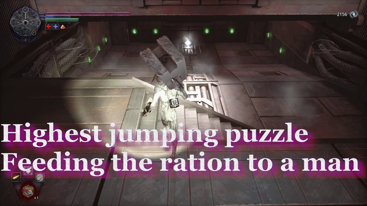 HellPoint Secrets  Observatory hidden jump extra Healing charge - Shield module - Gallery and Ration