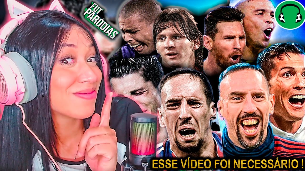(2 em 1) AS MAIORES SUPERAÇÕES DO FUTEBOL pt. 1 e 2 | Paródia Amor e Fé | FutParódias - REACT