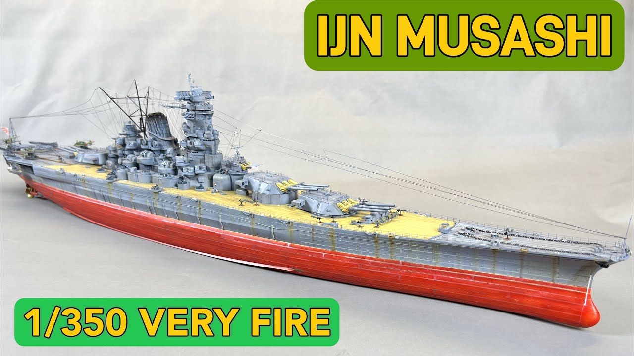 1/350 very fire MUSASHI END