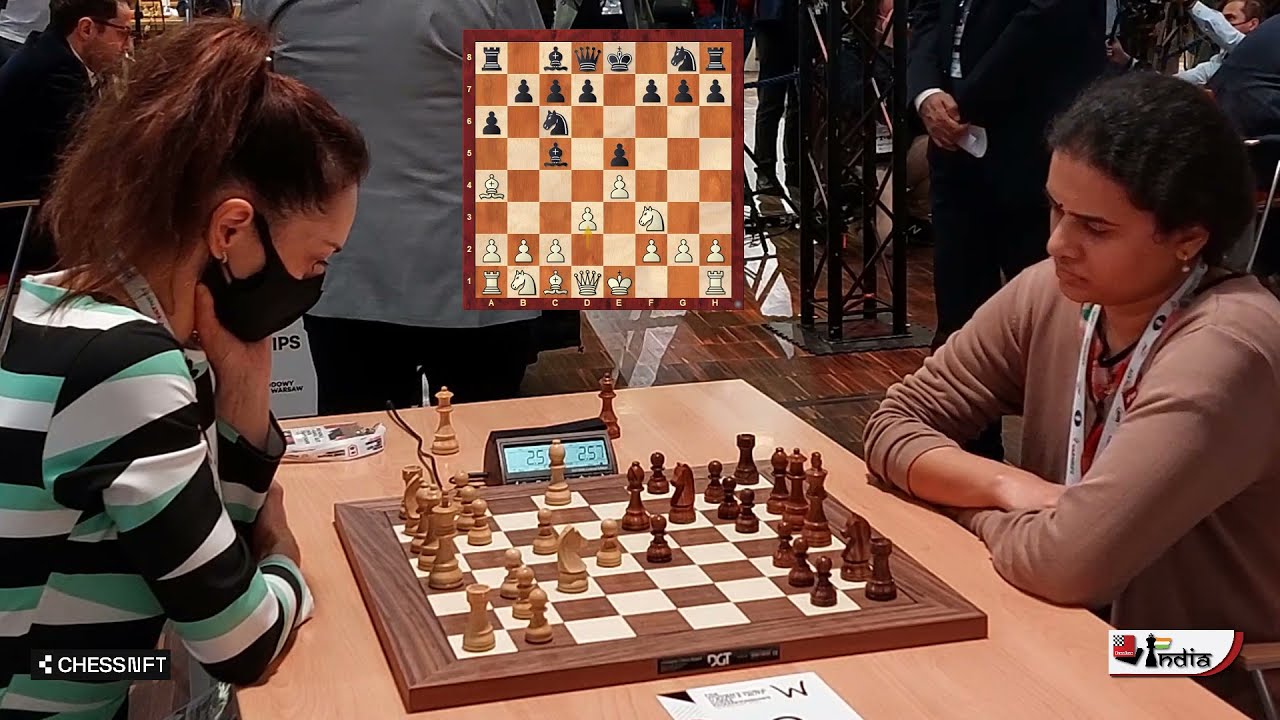 Can Kosteniuk escape Humpy's mating net? | World Blitz Women 2021