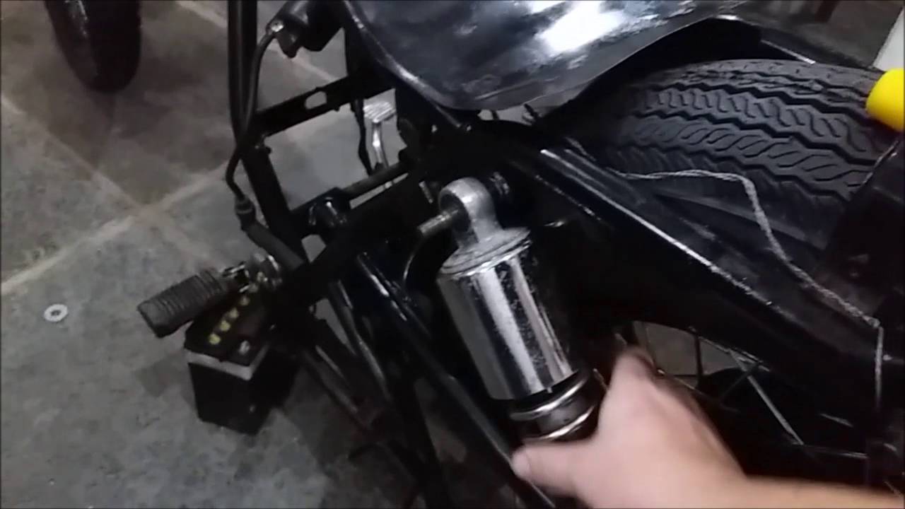 Intruder 250 - Customização 1° pré-montagem