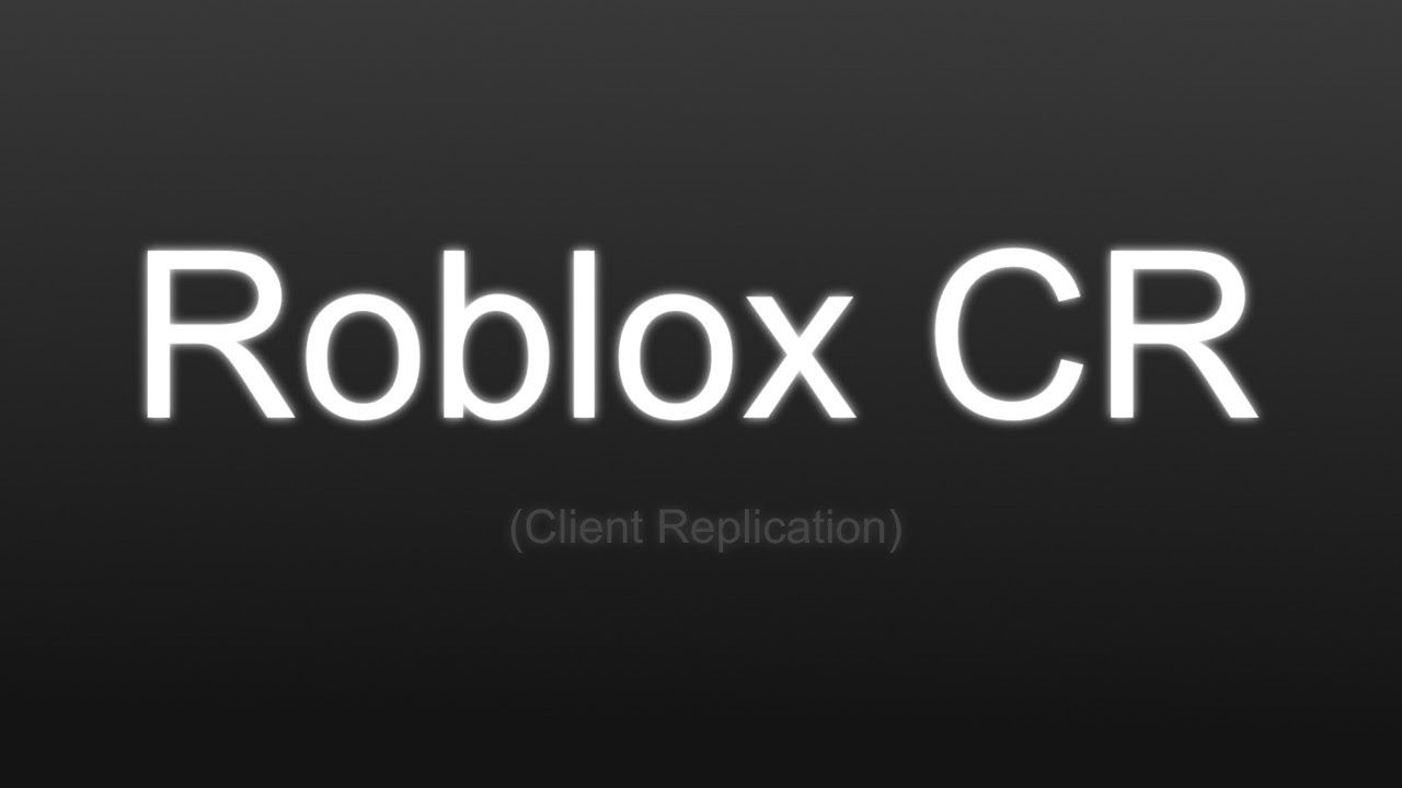 Making A Roblox CR