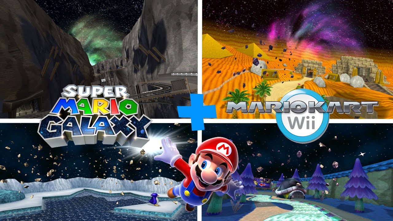 Mario Kart Wii Texture Pack: Super Mario Galaxy Kart Wii (BETA)