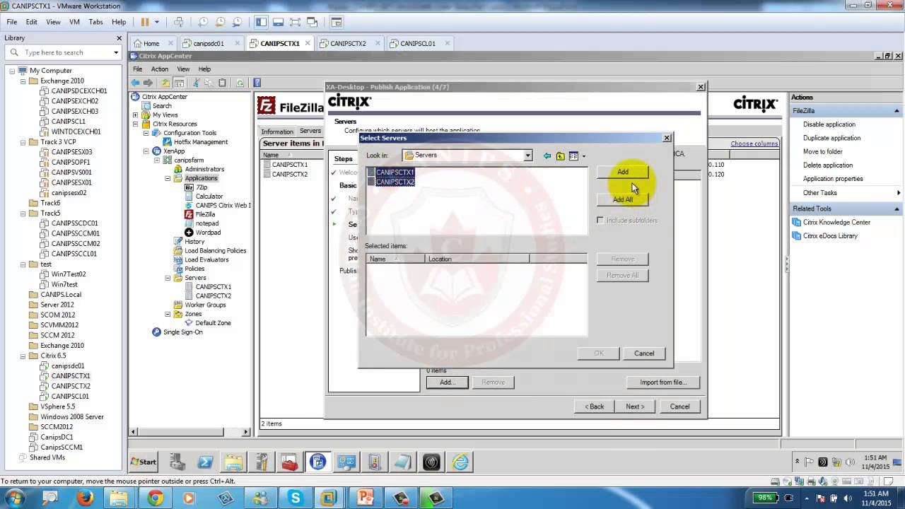 Citrix XenApp 6 5   Part 9   Citrix Application Publishing   ServerDesktop and Contents