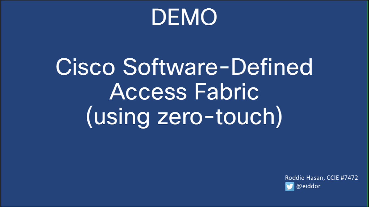 Cisco Software-Defined Access (SDA) with PnP - Part 1 of 8 (Intro, Cisco DNA Center, Templates)