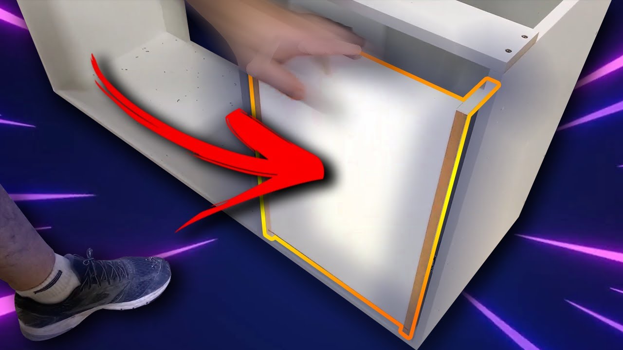 Como fazer GABINETE de banheiro com CESTO para ROUPAS SUJAS! // Marcenaria 4.0
