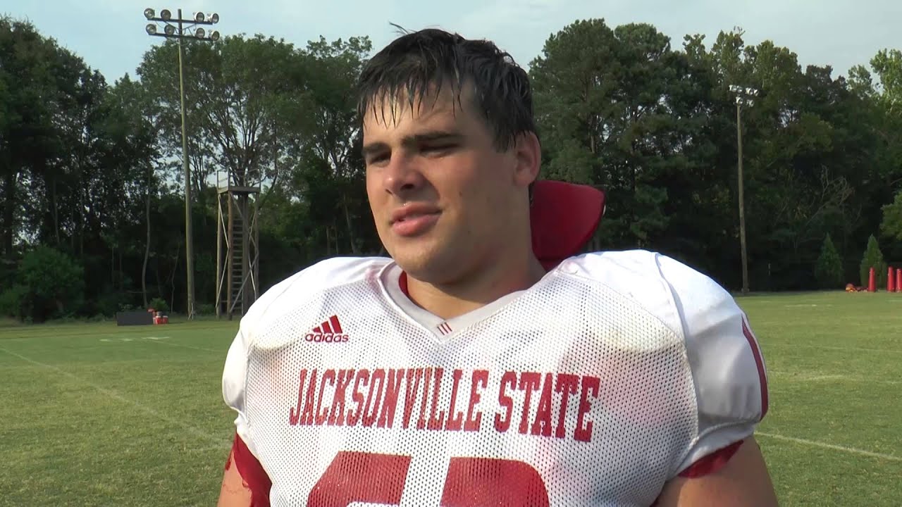 2014 JSU Football Practice - 08/0714 - Offensive Line