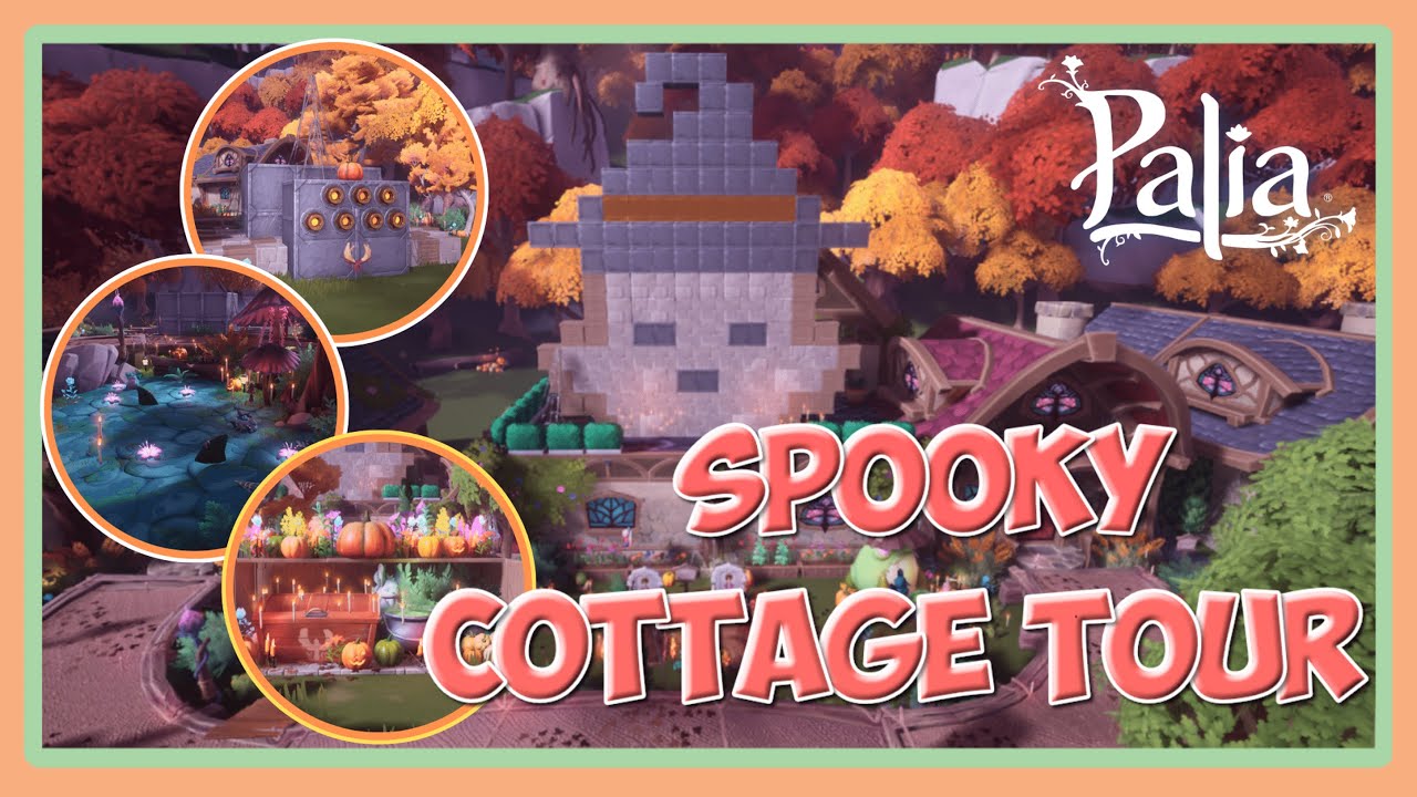 My Cute And Spooky Halloween Cottage Tour In Palia