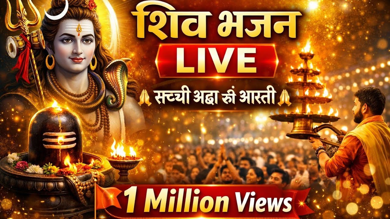 🔴 Live Shiv Pooja | Om Namah Shivay Jaap | India Hindi Stories🔴 Shiv Aarti Live | Mahadev Bhajan & M