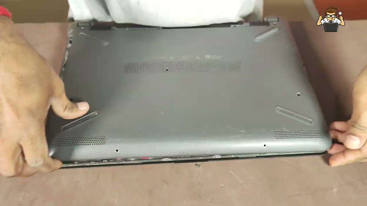 How to disassemble HP 240 250 G6 & upgrade ram hdd m.2 ssd easy