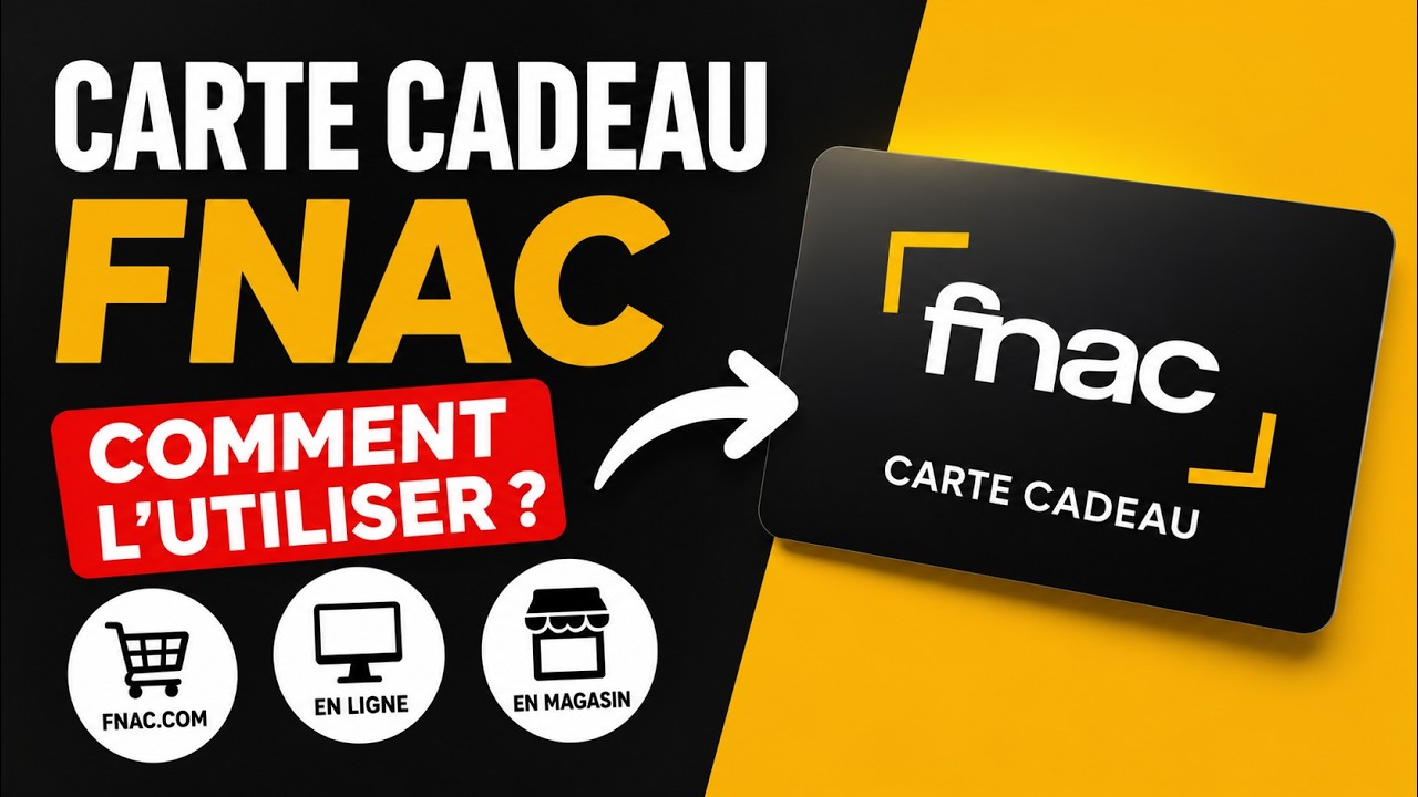 Comment Utiliser une Carte Cadeau Fnac (Fnac.com, Darty, Illicado...) | Tuto 2026