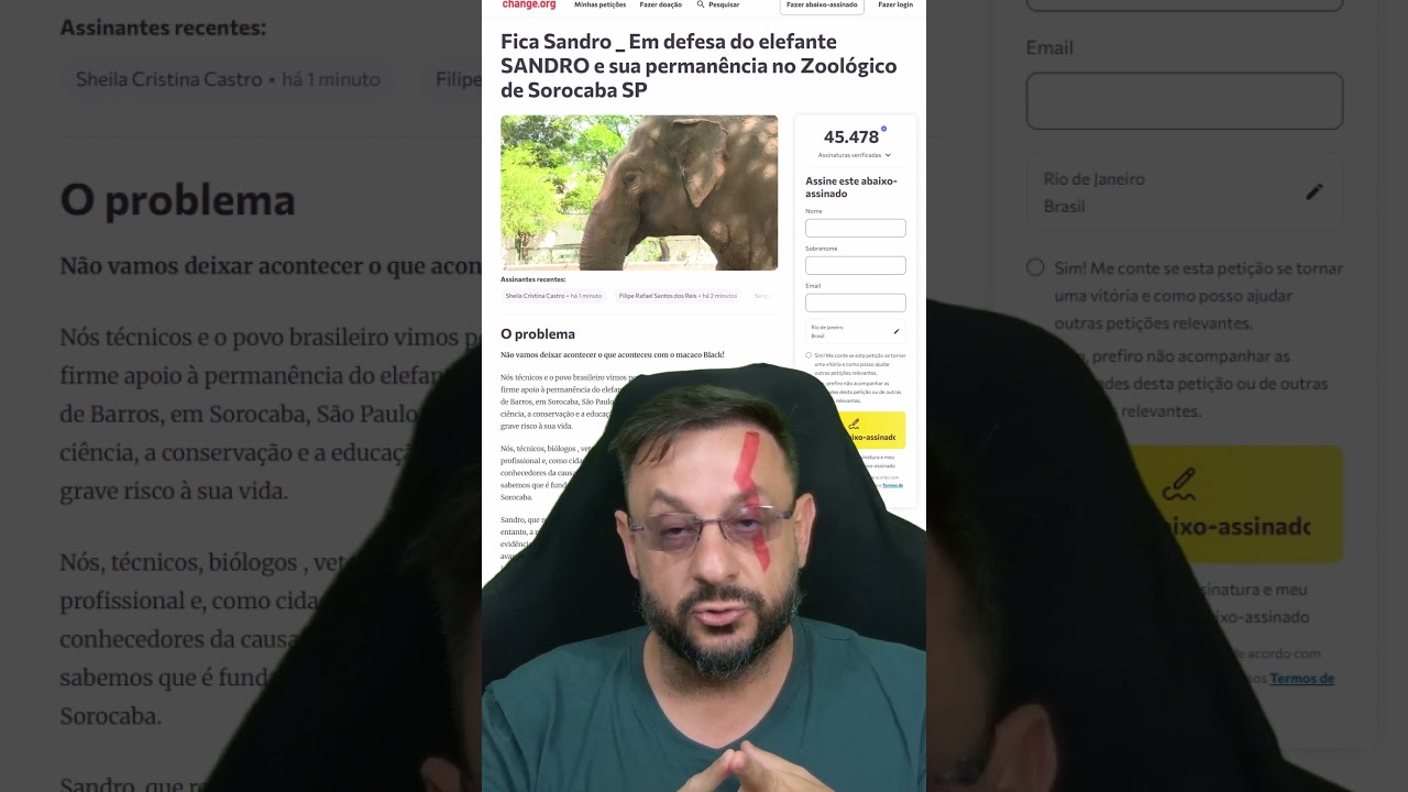 Bi&oacute;logo Henrique confessa ter medo de falar sobre as ONGs no Brasil #biologohenrique