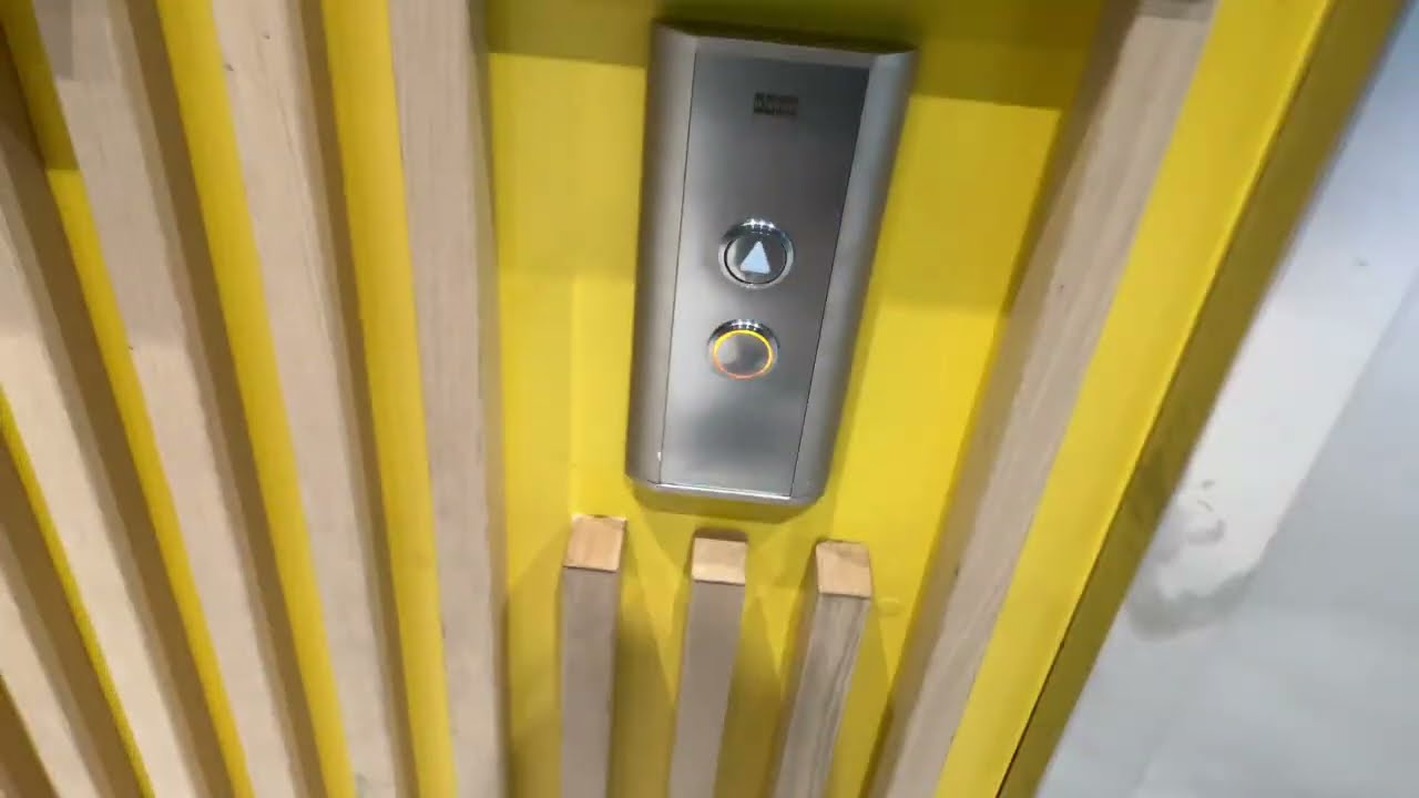 2x 2018 KONE KSS 570 MonoSpace MRL tr. elevators @ Mall of Tripla, Keski-Pasila, Helsinki, FI (H2)