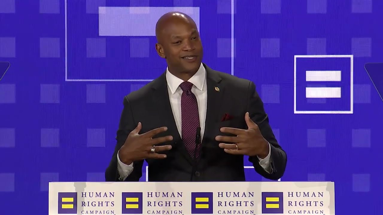 Governor Wes Moore Speaks at the 2025 HRC National Dinner