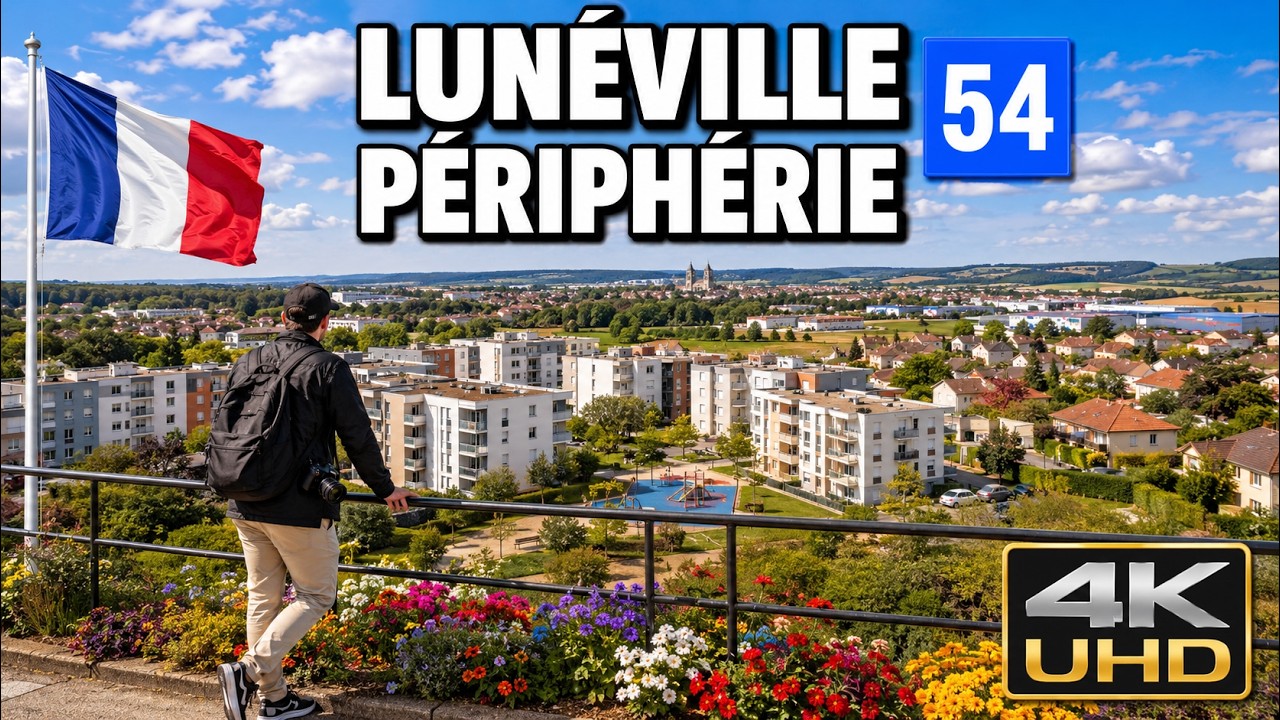 Les cités de Luneville (54) [4k] 235eme video