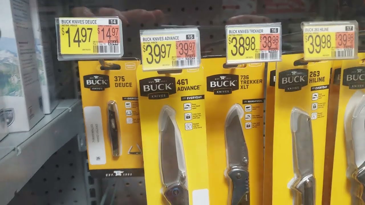 Walmart Knives - What do they have June 2024