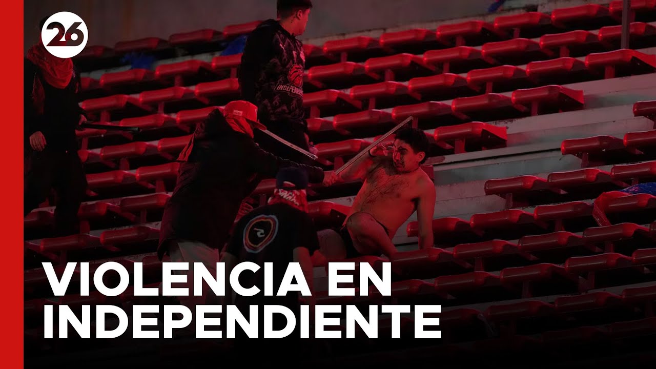 ⚽ ARGENTINA | Graves incidentes en la cancha de Independiente