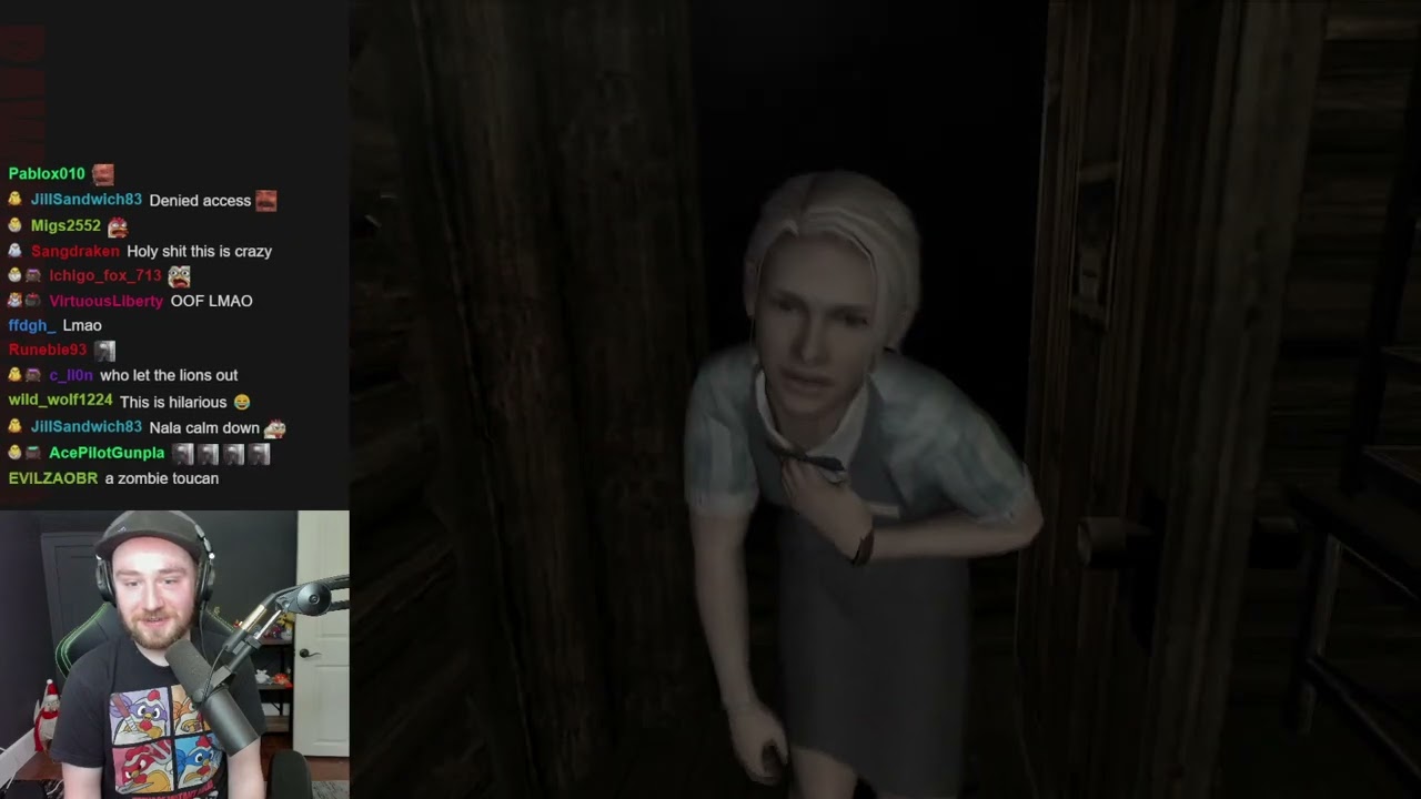 Resident Evil Outbreak: File #2 - Terror Mod attempts (Very Hard) - Part 1 (Bawkbasoup VOD)