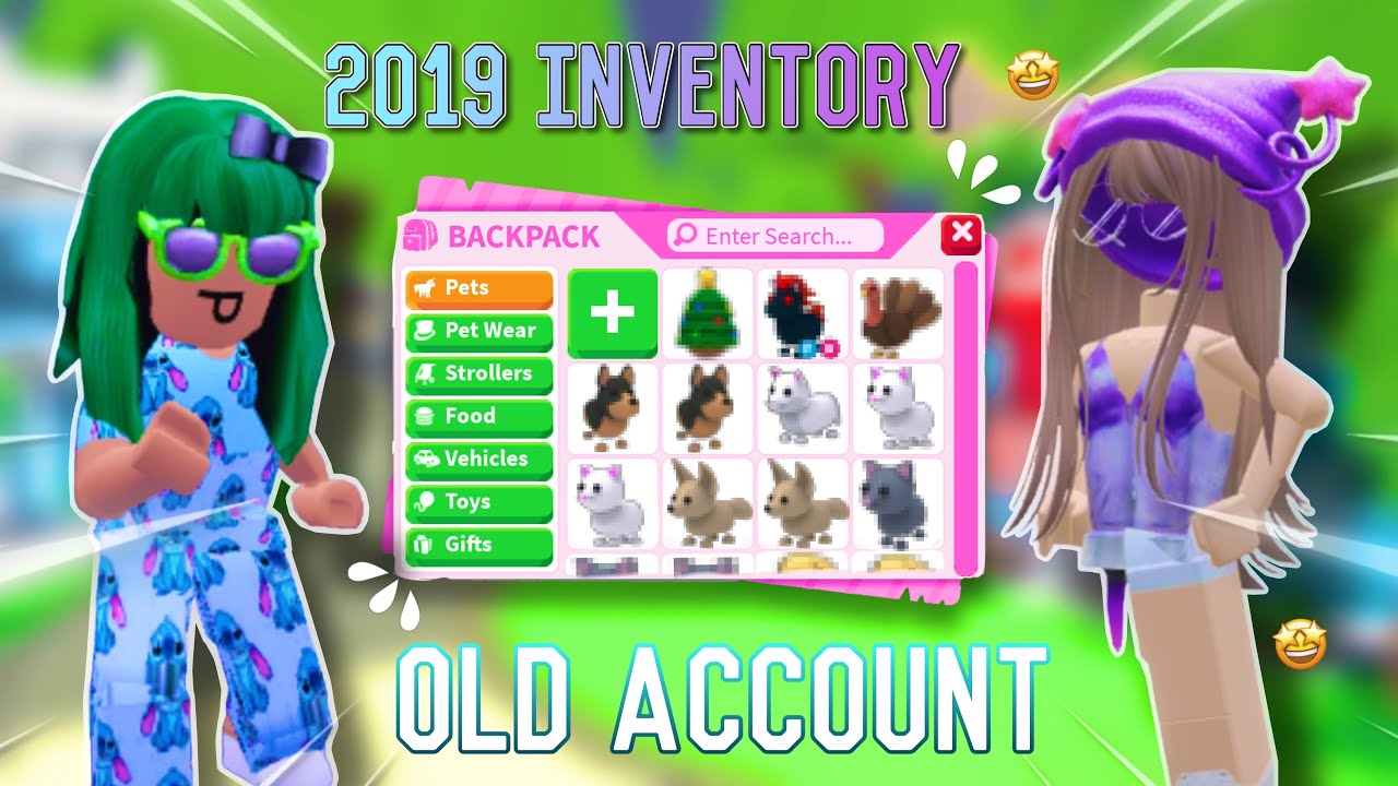 😭 Logging into my OLD  2019 ADOPT ME ACCOUNT! 🤑 || ItsEli_Rblx