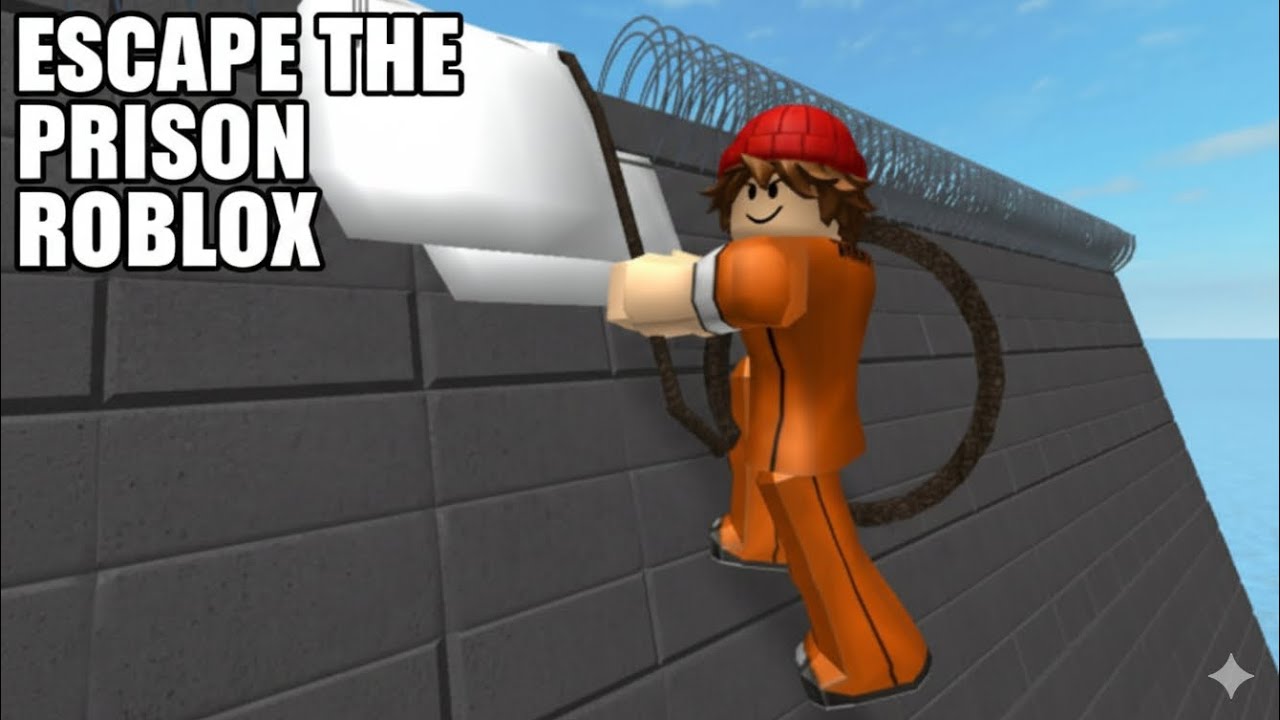 [ROBLOX] [ロブロックス] Escape the prison obby!! FULL GAME!! - sound the game!! 😨🫡
