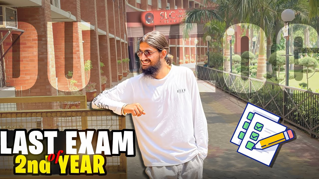 Shyam Lal College🎓- Final Exam📚Day Vibes | DU Life Vlog