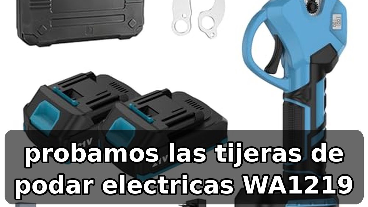 Review completa de las Tijeras de Podar Electricas NUMNER WA1219: potencia y precisión