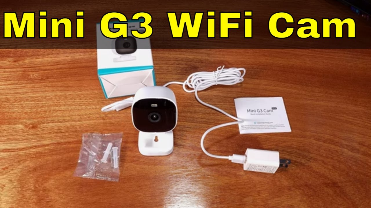 VSMA Mini G3 WiFi Camera Unboxing & Review