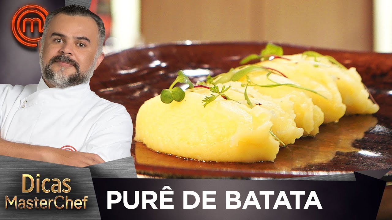 COMO FAZER PURÊ DE BATATA CLÁSSICO com Francisco Pinheiro | DICAS MASTERCHEF