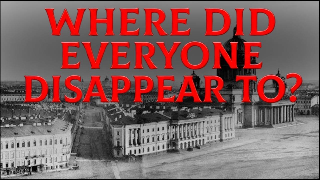 The Strange Mystery of 1800s Empty City Photos & Giant Architecture Explained