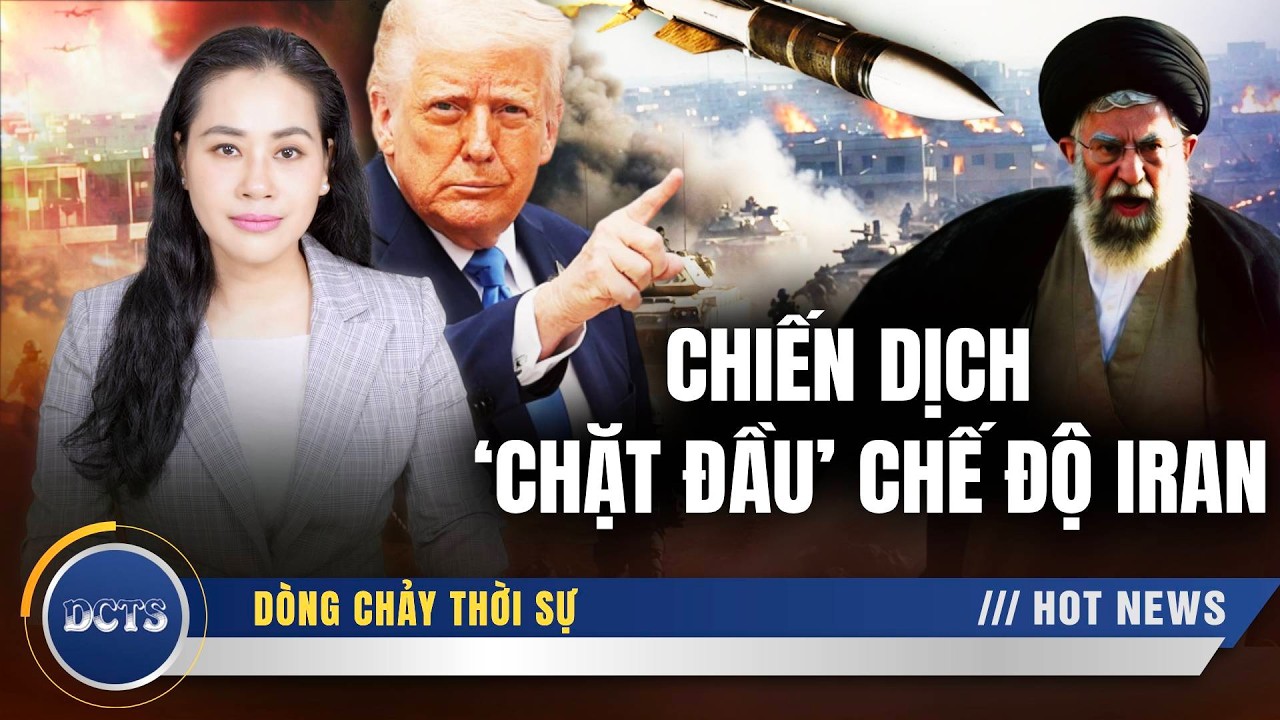 Chiến dịch ‘chặt đầu’ chế độ Iran chấn động lịch sử, chiến hạm Trung Quốc hoảng loạn tháo chạy