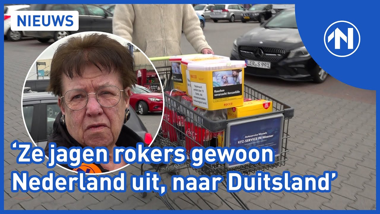 Rokers hebben tabak van de accijnsverhoging en halen hun sigaretten en shag in Duitsland
