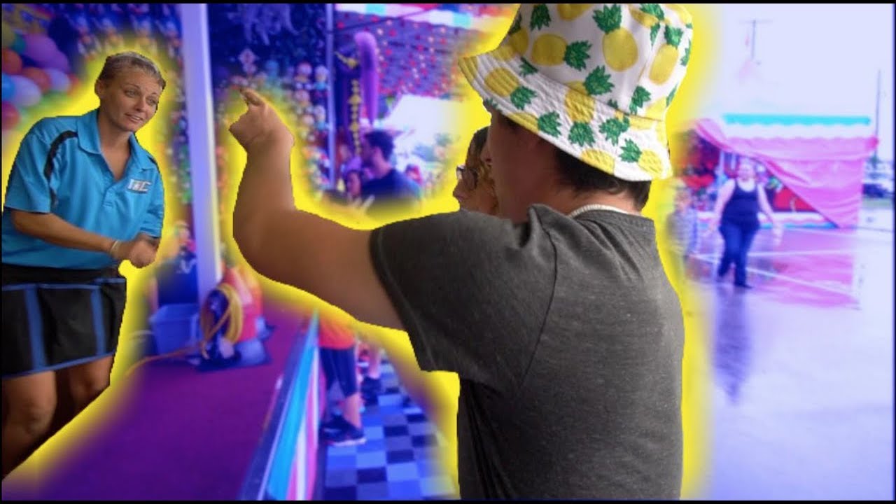 CARNIVAL GAME SCAM CAUGHT IN THE ACT!! (EXPOSED)